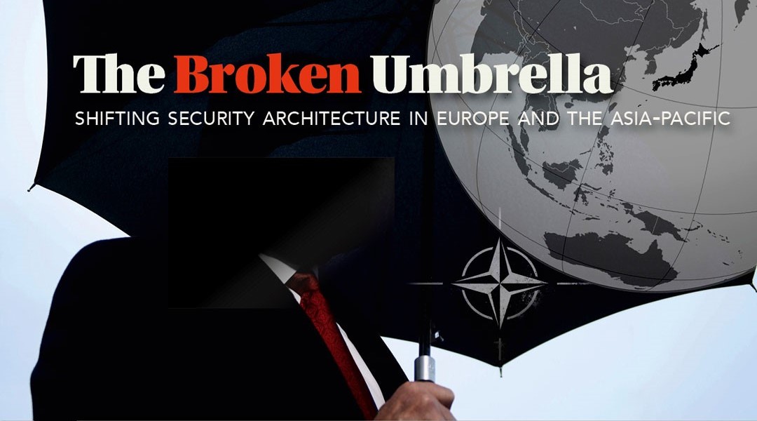 The broken umbrella