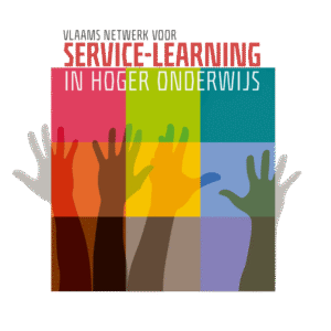 Logo Vlaams Netwerk voor Service-Learning in het Hoger Onderwijs
