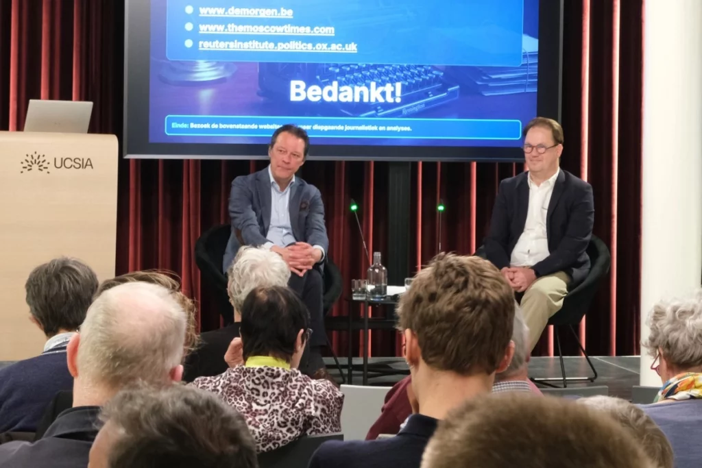 Koert Debeuf (VUB) en Maarten Rabaey (De Morgen) over tribalisering, media en een wereld in flux