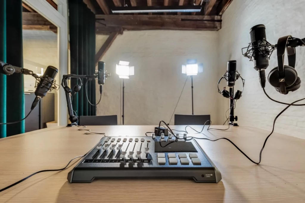 Boek de podcaststudio nu aan de lanceringsprijs!