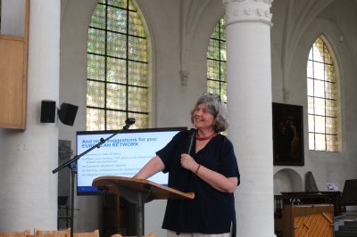 Anne Vandenhoeck op de CEUC Anne Vandenhoeck op de CEUC